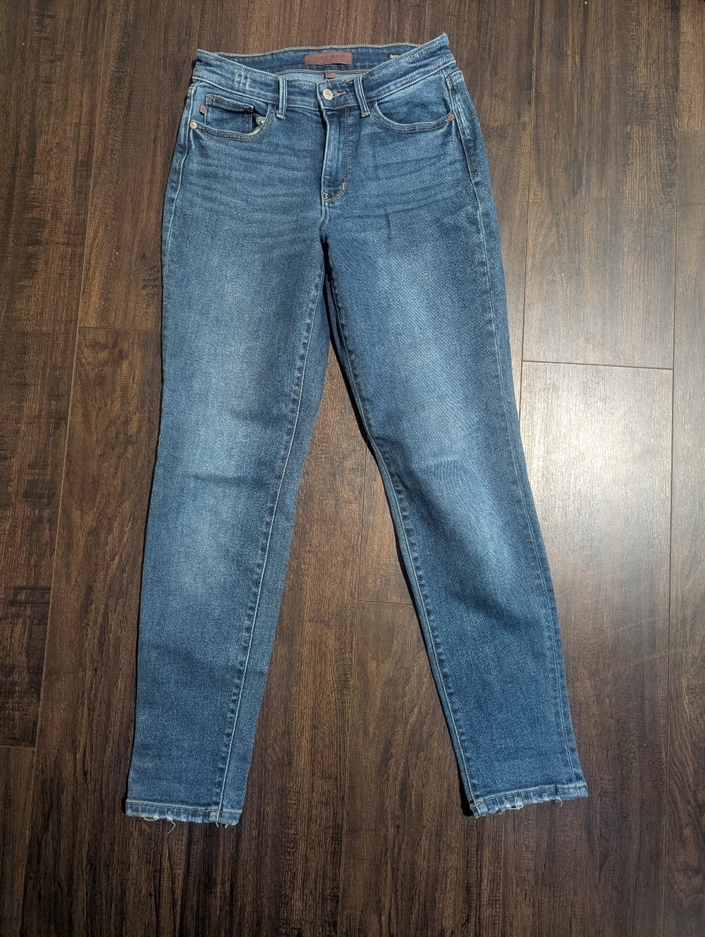 Judy Blue Dark Blue Boyfriend Fit Jeans
